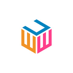 Hexagon logo with the letters UWW design