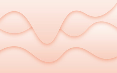 Abstract paper cut banner vector. Banner template with 3d layered paper cut.