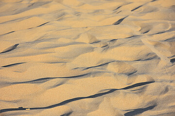 Sabbia disegnata dal vento