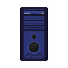 Fototapeta premium computer case icon