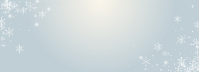 Overlay Snowflake Vector Panoramic Transparent