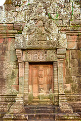 Fototapeta na wymiar Vat Phou or Wat Phu is the UNESCO world heritage site in Champasak Province, Southern Laos.