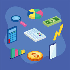 Business symbol set