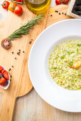 risotto with shrimp