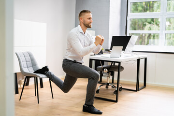Standing Office Yoga Workout