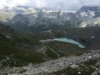 lake in the mountains