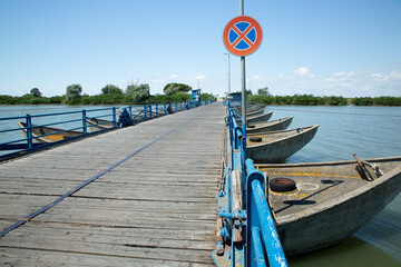 Ponte di Barche Gorino Veneto - Fiume Po