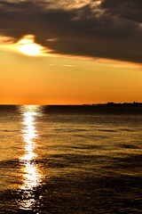 Sunrise at the New Jersey shore