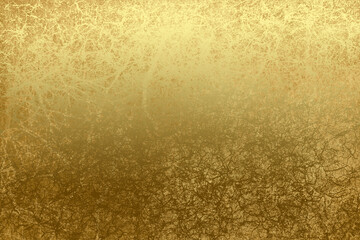 Golden Abstract  decorative paper texture  background  for  artwork  - Illustration
