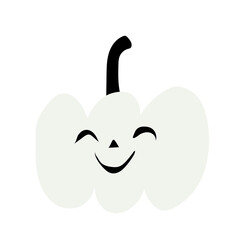 Autumn halloween scary pumpkin. Harvest season.