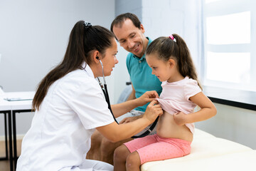 Pediatric Physician Working With Children Patient