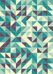 Abstract Geometric Pattern generative computational art illustration