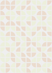 Abstract Geometric Pattern generative computational art illustration