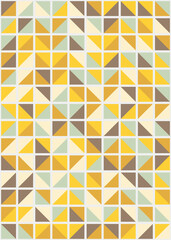 Abstract Geometric Pattern generative computational art illustration