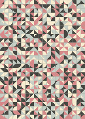 Abstract Geometric Pattern generative computational art illustration