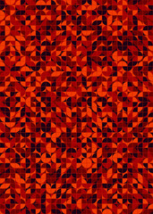 Abstract Geometric Pattern generative computational art illustration