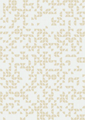 Abstract Geometric Pattern generative computational art illustration