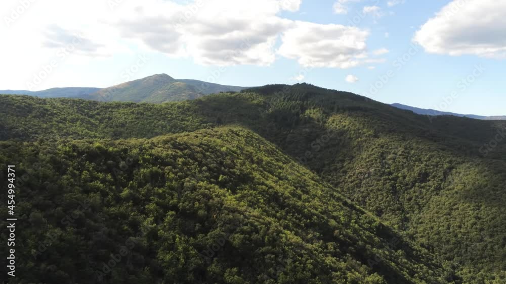 Canvas Prints Paysage de montagne, vue aérienne dans les Cévennes