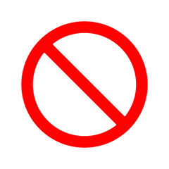Prohibited sign vector. No Parking Traffic Sign Vector