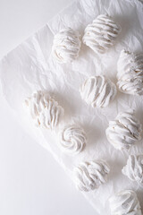 Obraz premium airy apple marshmallow for dessert