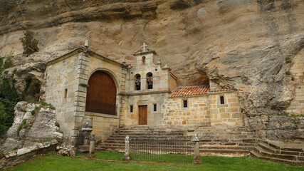 Eremitorio Rupestre de los Santos Justo y Pastor, Olleros de Pisuerga, Palencia, España