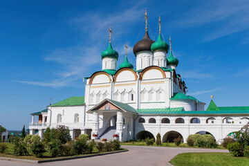 Fototapeta na wymiar Ascension Cathedral in Nizhny Novgorod, Nizhny Novgorod region, Russia.