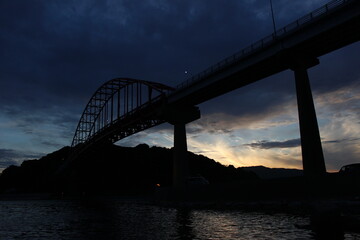 Obraz premium 地球の自然と景色！日本の夕日と空