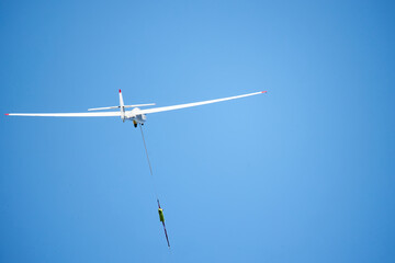 Glider after start with windless 