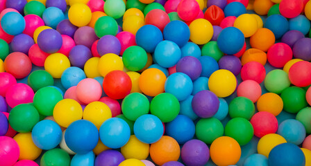 ball color for child, colorful background
