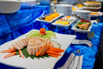 catering food, dessert and sweet, mini canapes, snacks and appetizers, food for the event, sweetmeat
