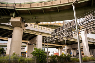 Fototapeta premium 東大阪高速JCT