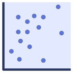 scatter line icon