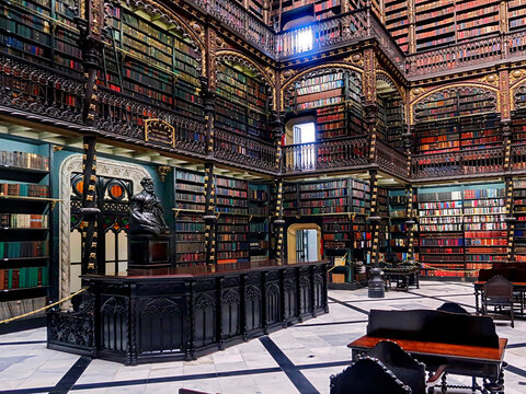 Biblioteca Real Gabinete Portugues de Leitura. Rio de Janeiro.