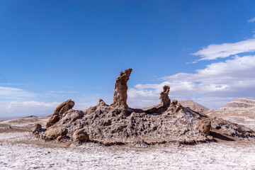 Valley of the Moon is located 8 miles west of San Pedro de Atacama. It has various stone and sand...