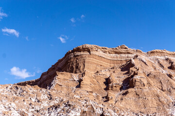Valley of the Moon is located 8 miles west of San Pedro de Atacama. It has various stone and sand...