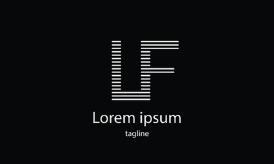 Premium vector alphabet letter simple minimalist logo design template