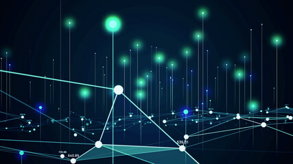 Naklejka premium ネットワークイメージ