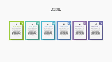 Business data visualization. timeline infographic icons designed for abstract background template milestone element modern diagram process technology digital marketing data presentation chart Vector