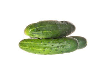 cucumber isolated on white background