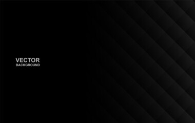 Obraz premium Abstract. Black square diamond shape background. light and shadow. Vector.