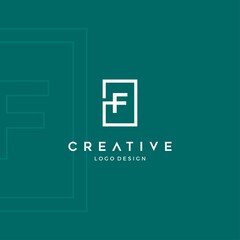 Logo initial monogram letter 
