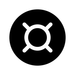 Illustration vector graphic icon of Generic Currency. Solid Style Icon. Vector illustration isolated on white background. Perfect for website or application design.