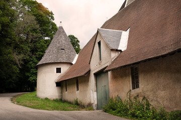 Monastery of the Chartreuse monks in the Alps in France