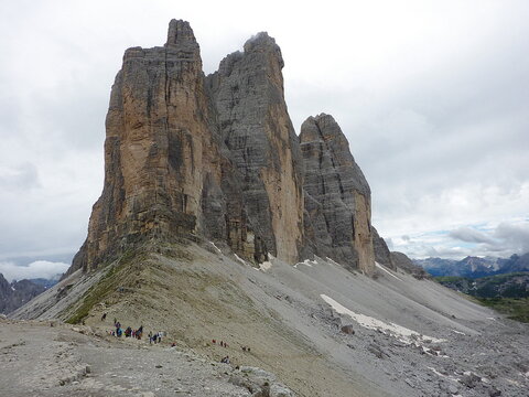 Tre Cime di Lavaredo. Dolomites, Italy