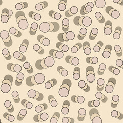Seamless pattern with colorful circles. Vector