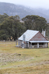 house in the mountains