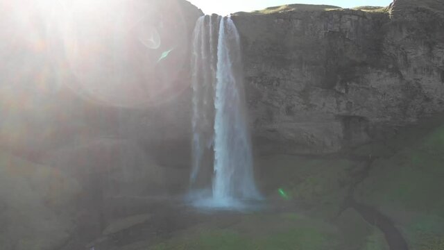 Iceland Waterfall Seljalandsfoss