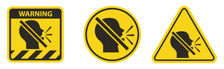 Keep Silence Symbol On White Background