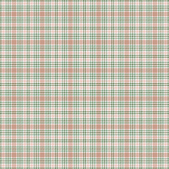 Tartan plaid pattern. Seamless check plaid tiny strip in pastel pink and green on white background for shirt, tablecloth, blanket, napkin,bag, or other modern textile print. Hounds tooth texture.