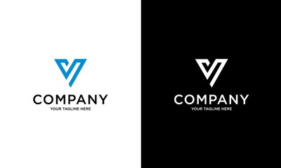 Premium SV lettering logo design. Creative elegant curve vector logo type. Fancy linear creative monogram. A combination of the letters S and V.